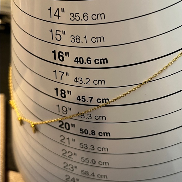 Madewell Gold Triple Disc Necklace - Picture 3 of 3